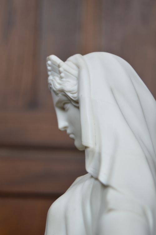VICTORIAN ROYAL WORCESTER PARIAN WARE FIGURE - ADDITIONAL PHOTO 10