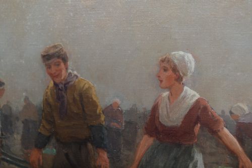 VICTORIAN HM GABRIEL OIL ON CANVAS - ADDITIONAL PHOTO 11