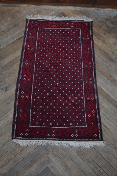 iranian madder rug - CATEGORY: ANTIQUE RUGS - DATED 1920
