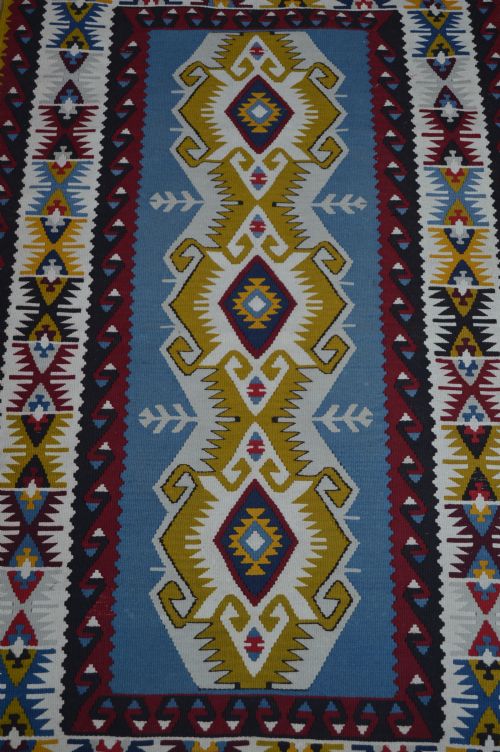 VINTAGE KELIM RUG - ADDITIONAL PHOTO 3