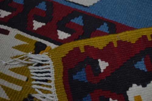 VINTAGE KELIM RUG - ADDITIONAL PHOTO 5