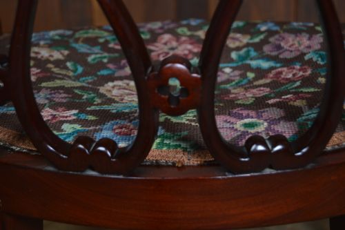 EDWARDIAN MAHOGANY TUB CHAIR - ADDITIONAL PHOTO 9