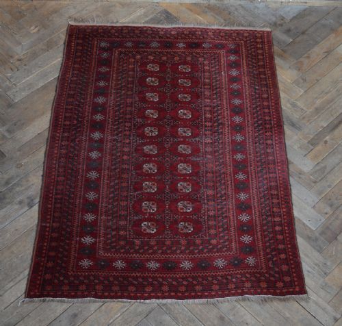 vintage persian tekke rug - CATEGORY: ANTIQUE RUGS - DATED 1920