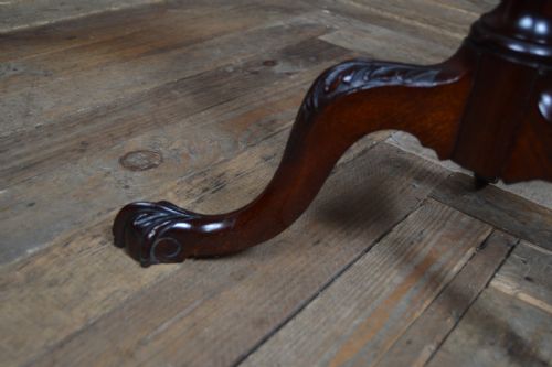 EDWARDIAN MAHOGANY TORCHIERE PLANT STAND - ADDITIONAL PHOTO 7