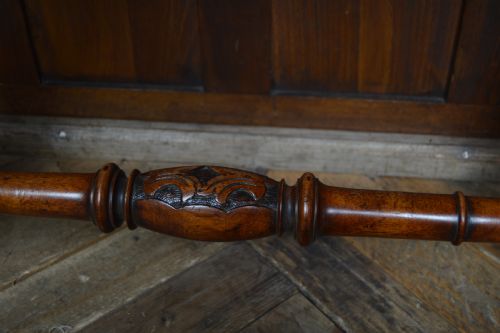 VICTORIAN WALNUT STRETCHER TABLE - ADDITIONAL PHOTO 13