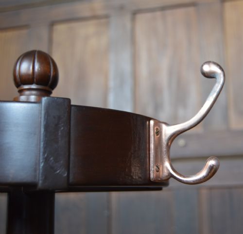 MAHOGANY COATHAT STICK STAND - ADDITIONAL PHOTO 4