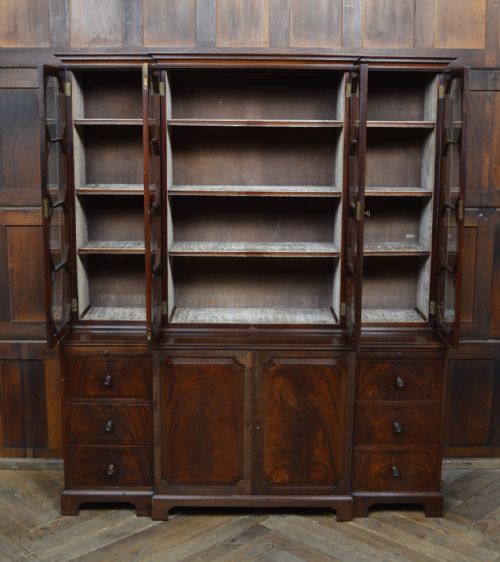 19TH CENTURY MAHOGANY BOOKCASE - ADDITIONAL PHOTO 7