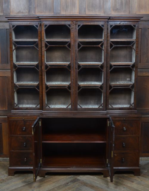19TH CENTURY MAHOGANY BOOKCASE - ADDITIONAL PHOTO 13