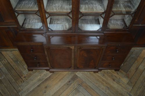 19TH CENTURY MAHOGANY BOOKCASE - ADDITIONAL PHOTO 16