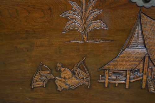 CHINESE CAMPHOR WOOD BLANKET STORAGE BOX - ADDITIONAL PHOTO 5