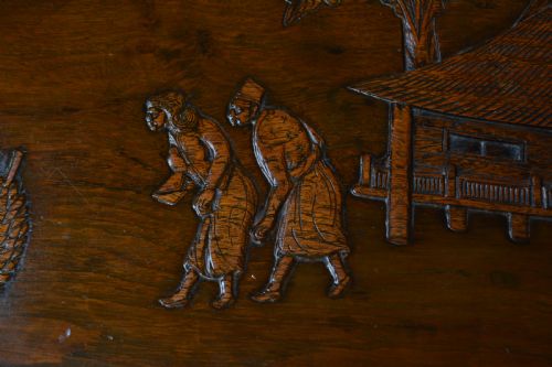 CHINESE CAMPHOR WOOD BLANKET STORAGE BOX - ADDITIONAL PHOTO 7