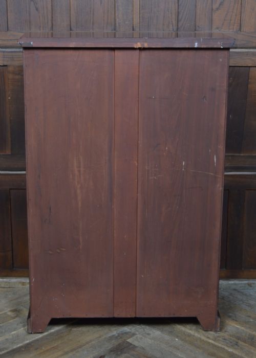 EDWARDIAN MAHOGANY BOOKCASE - ADDITIONAL PHOTO 6