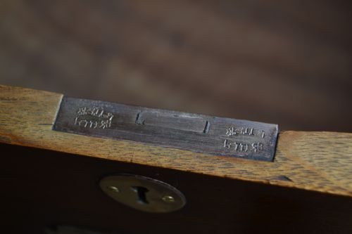 CAMPHOR WOOD CAMPAIGN CHEST OF DRAWERS - ADDITIONAL PHOTO 17