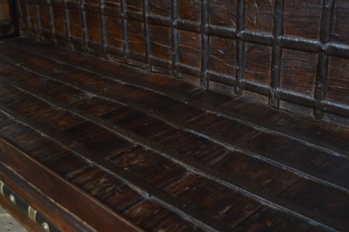 BULLOCK CART BENCH - ADDITIONAL PHOTO 5