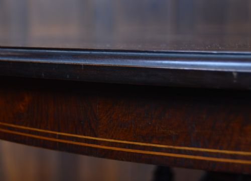 EDWARDIAN ROSEWOOD CENTRAL TABLE - ADDITIONAL PHOTO 5