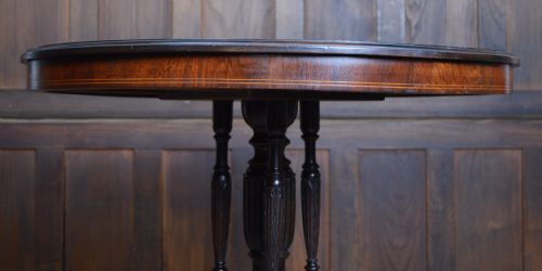 EDWARDIAN ROSEWOOD CENTRAL TABLE - ADDITIONAL PHOTO 6