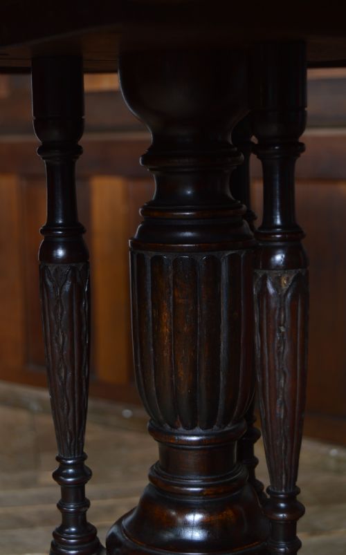 EDWARDIAN ROSEWOOD CENTRAL TABLE - ADDITIONAL PHOTO 12