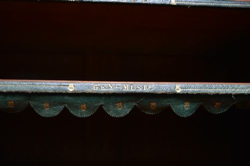 VICTORIAN WALNUT MUSIC CABINET - ADDITIONAL PHOTO 9