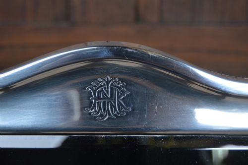SILVER FRAMED DRESSING VANITY MIRROR - ADDITIONAL PHOTO 2
