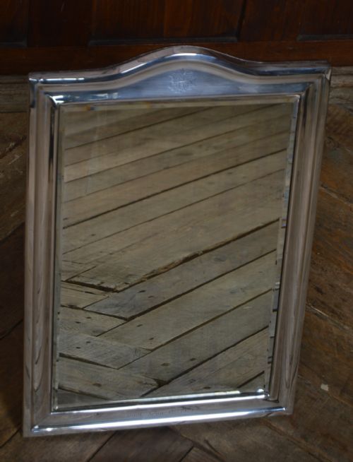 SILVER FRAMED DRESSING VANITY MIRROR - ADDITIONAL PHOTO 4