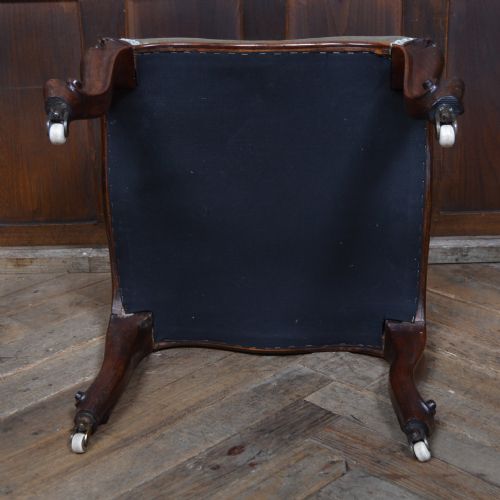 VICTORIAN ROSEWOOD STOOL - ADDITIONAL PHOTO 4