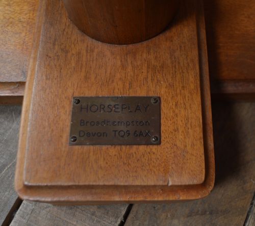 LARGE WOODEN ROCKING HORSE BY HORSEPLAY - ADDITIONAL PHOTO 4