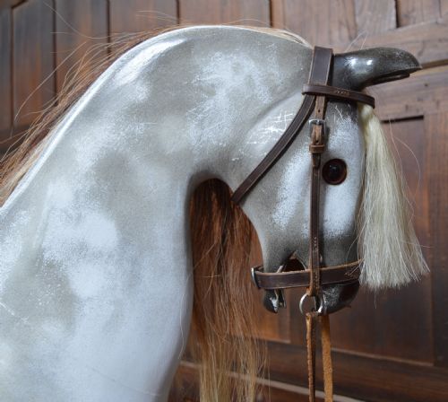 LARGE WOODEN ROCKING HORSE BY HORSEPLAY - ADDITIONAL PHOTO 7