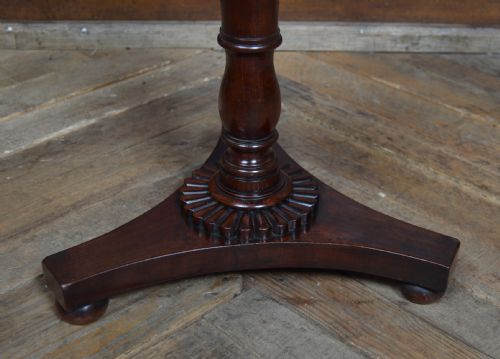 VICTORIAN MAHOGANY WINE TABLE - ADDITIONAL PHOTO 3