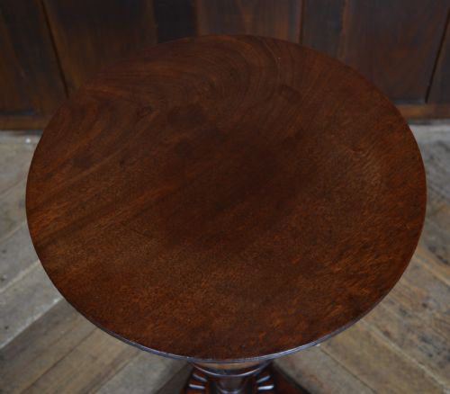 VICTORIAN MAHOGANY WINE TABLE - ADDITIONAL PHOTO 5