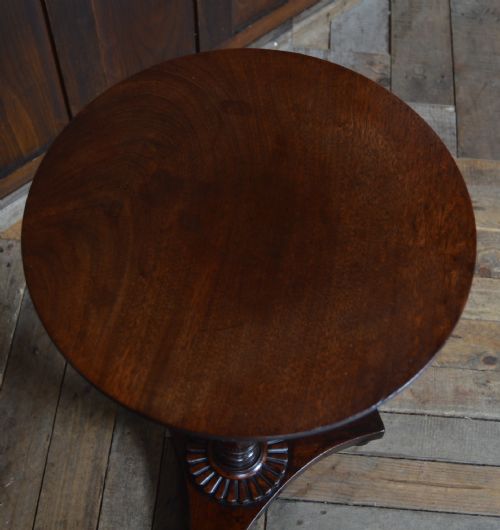 VICTORIAN MAHOGANY WINE TABLE - ADDITIONAL PHOTO 6
