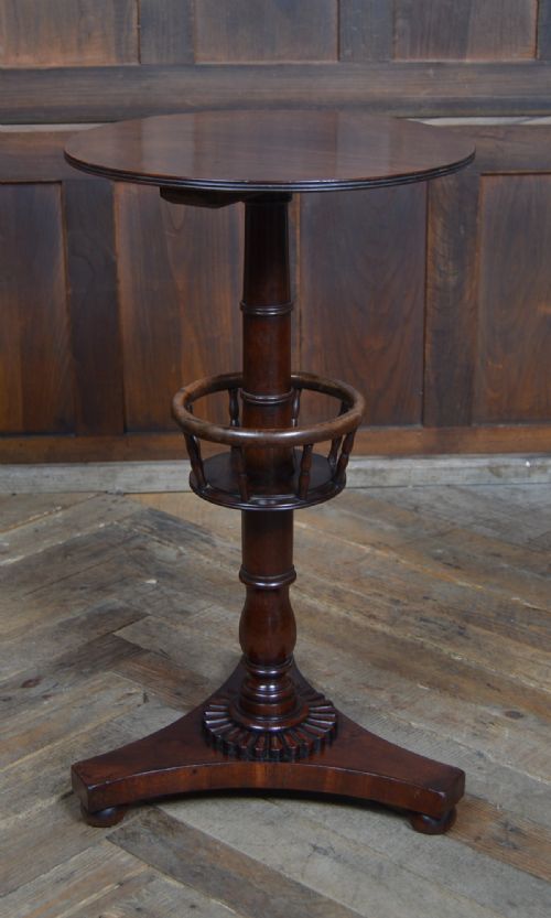 VICTORIAN MAHOGANY WINE TABLE - ADDITIONAL PHOTO 7