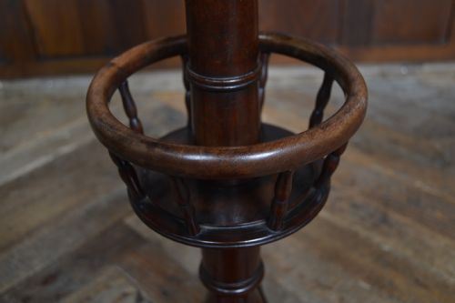 VICTORIAN MAHOGANY WINE TABLE - ADDITIONAL PHOTO 10
