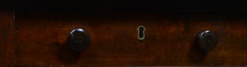 VICTORIAN MAHOGANY LIBRARY PARTNER'S DESK - ADDITIONAL PHOTO 1