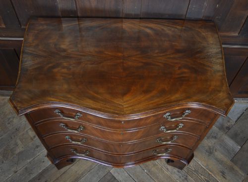 EDWARDIAN CHEST OF DRAWERS - ADDITIONAL PHOTO 3