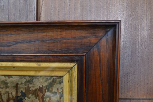 EDWARDIAN FRAMED TAPESTRY - ADDITIONAL PHOTO 7