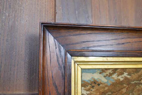 EDWARDIAN FRAMED TAPESTRY - ADDITIONAL PHOTO 8