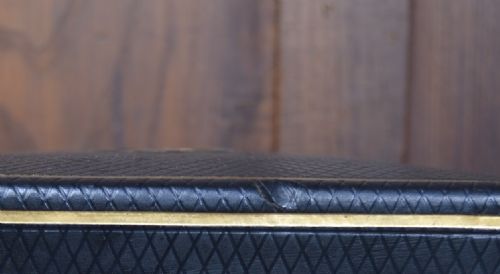 SCOTTISH VICTORIAN LEATHER WRITING STATIONERY BOX - ADDITIONAL PHOTO 2