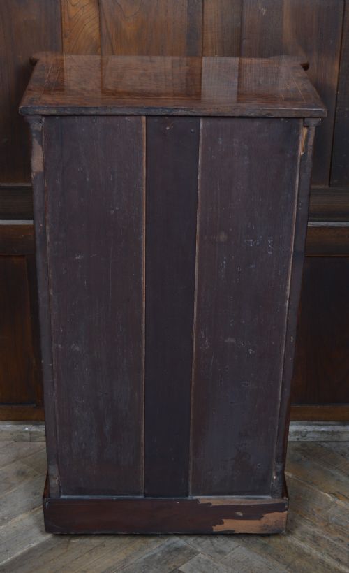 VICTORIAN WALNUT MUSIC CABINET - ADDITIONAL PHOTO 18