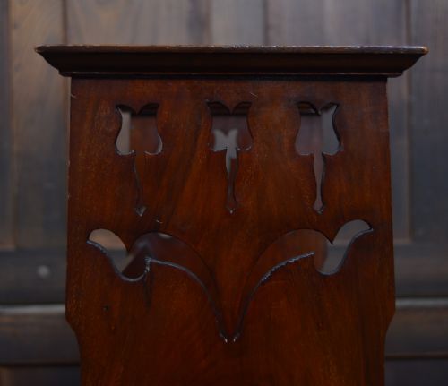 ARTS CRAFTS MAHOGANY BOOK SHELF - ADDITIONAL PHOTO 4