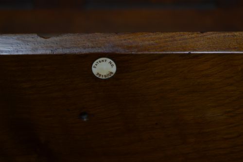 EDWARDIAN OAK WRITING BOX CABINET - ADDITIONAL PHOTO 6