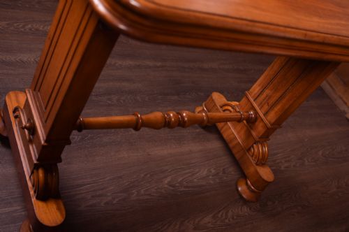 VICTORIAN MAHOGANY METAMORPHIC SERVING TABLE - ADDITIONAL PHOTO 14