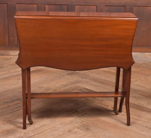 EDWARDIAN MAHOGANY SUTHERLAND TABLE - ADDITIONAL PHOTO 3