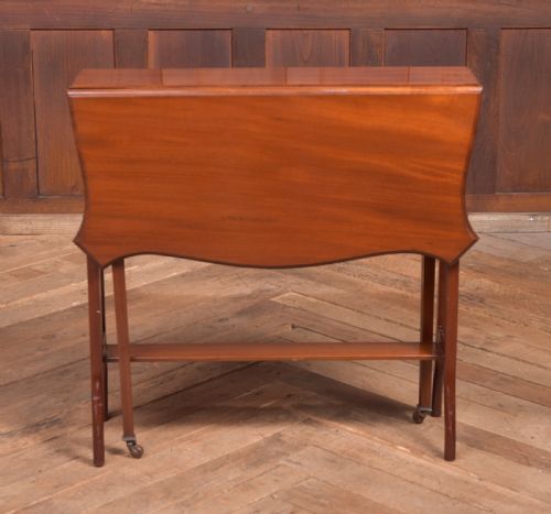 EDWARDIAN MAHOGANY SUTHERLAND TABLE - ADDITIONAL PHOTO 5