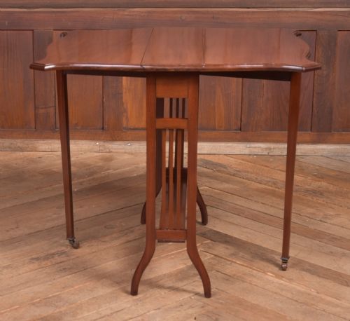 EDWARDIAN MAHOGANY SUTHERLAND TABLE - ADDITIONAL PHOTO 7