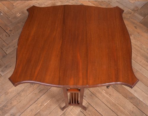EDWARDIAN MAHOGANY SUTHERLAND TABLE - ADDITIONAL PHOTO 8