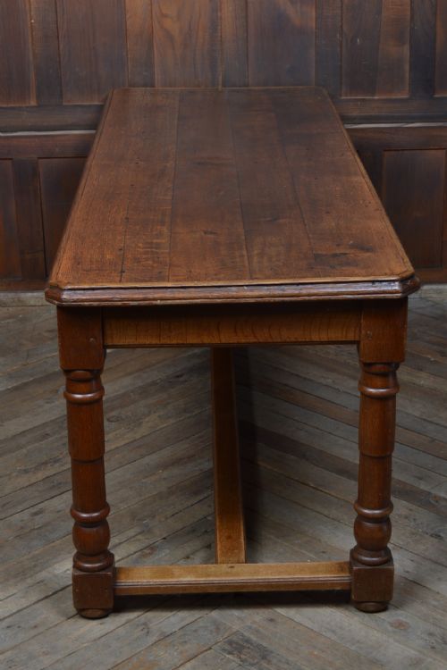 OAK REFECTORY TABLE - ADDITIONAL PHOTO 5