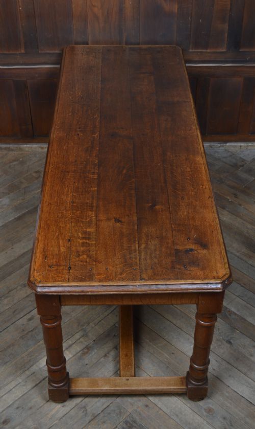 OAK REFECTORY TABLE - ADDITIONAL PHOTO 6