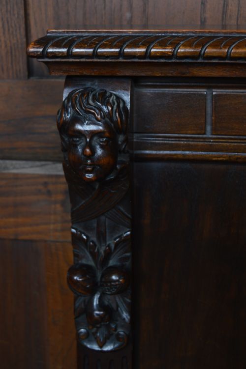 VICTORIAN FRUITWOOD HALL CHAIR - ADDITIONAL PHOTO 3