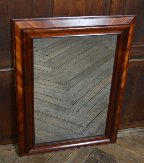 ROSEWOOD AND KINGWOOD WALL MIRROR - ADDITIONAL PHOTO 7
