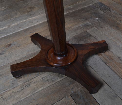 VICTORIAN ROSEWOOD OCCASIONAL TABLE - ADDITIONAL PHOTO 6